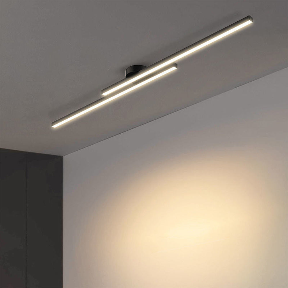 Casa Lumière Longstrip Plafondlamp - Moderne LED Plafondverlichting Zwart