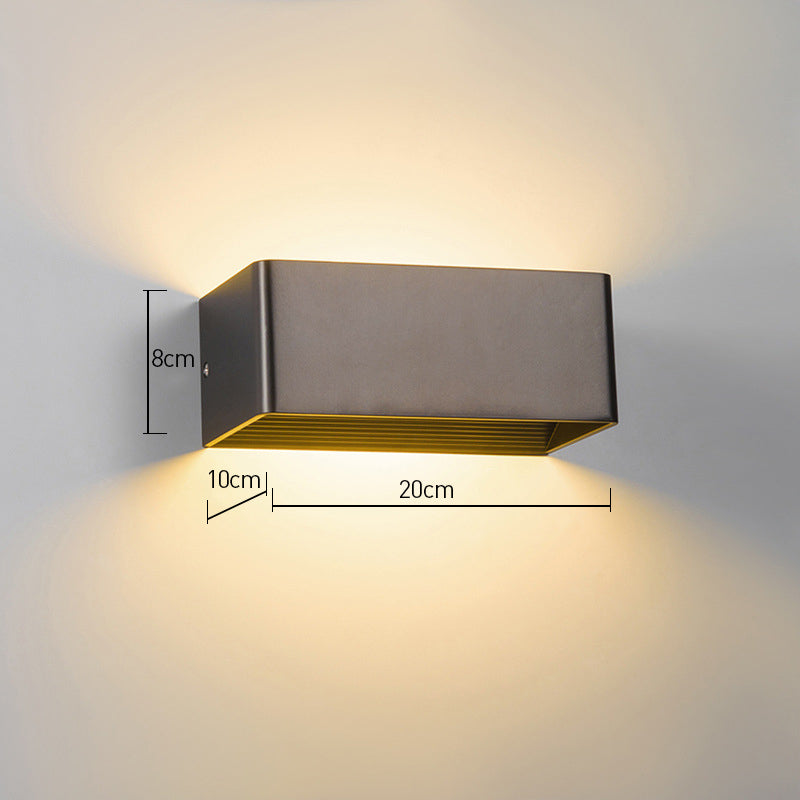 Casa Lumière Moderne Wandlamp met Up & Down Licht - Warm Sfeervol Effect