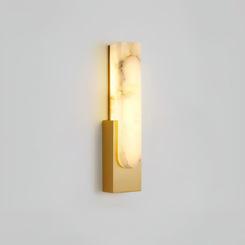 Casa Lumière Alabaster Wandlamp - Zacht Warm Lichtaccent