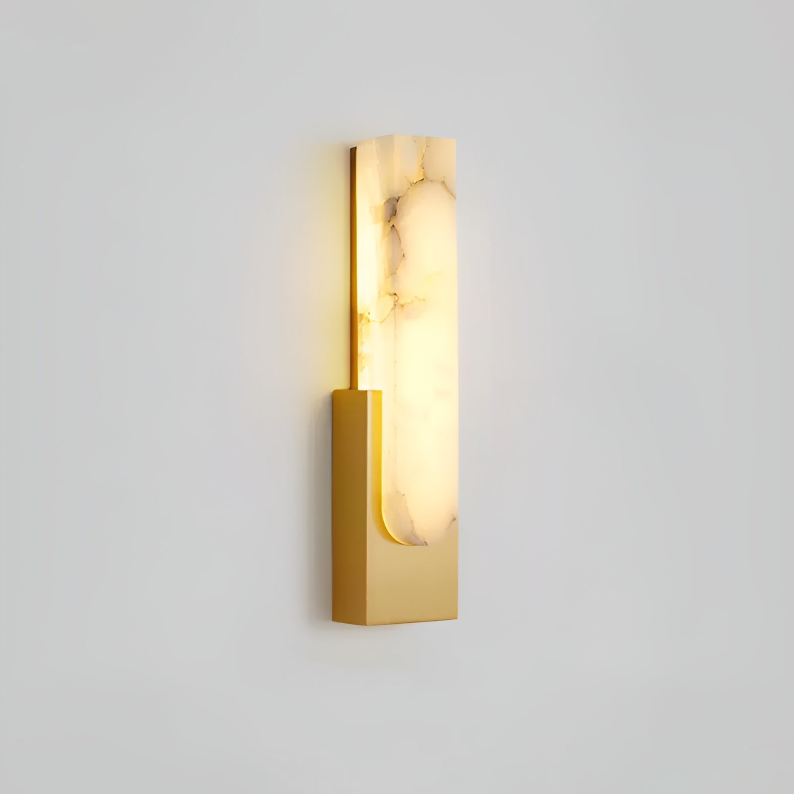 Casa Lumière Alabaster Wandlamp - Zacht Warm Lichtaccent