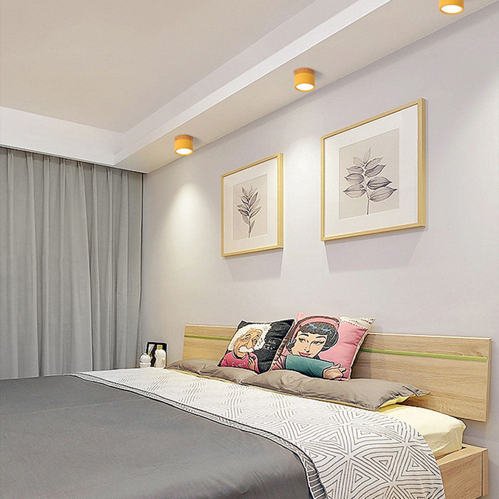 Casa Lumière Plafondlamp met Cilinderdesign - Helder Functioneel Licht