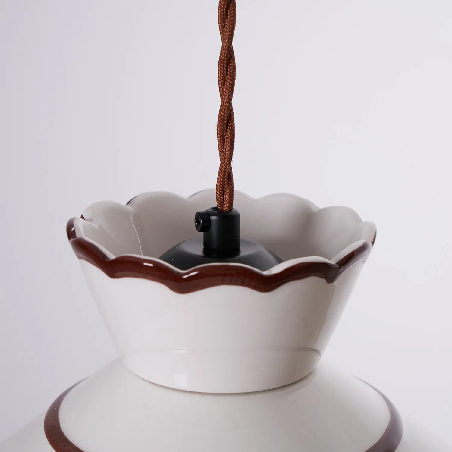 Casa Lumière Vintage Keramische Hanglamp - Klassieke Details