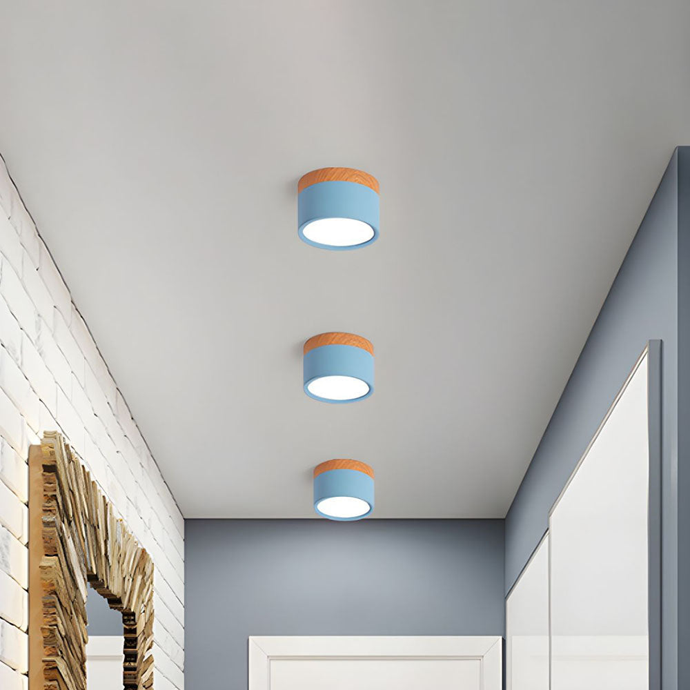 Casa Lumière Plafondlamp met Cilinderdesign - Helder Functioneel Licht