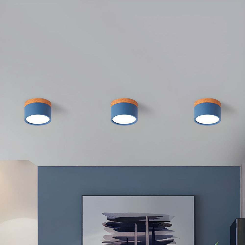 Casa Lumière Plafondlamp met Cilinderdesign - Helder Functioneel Licht