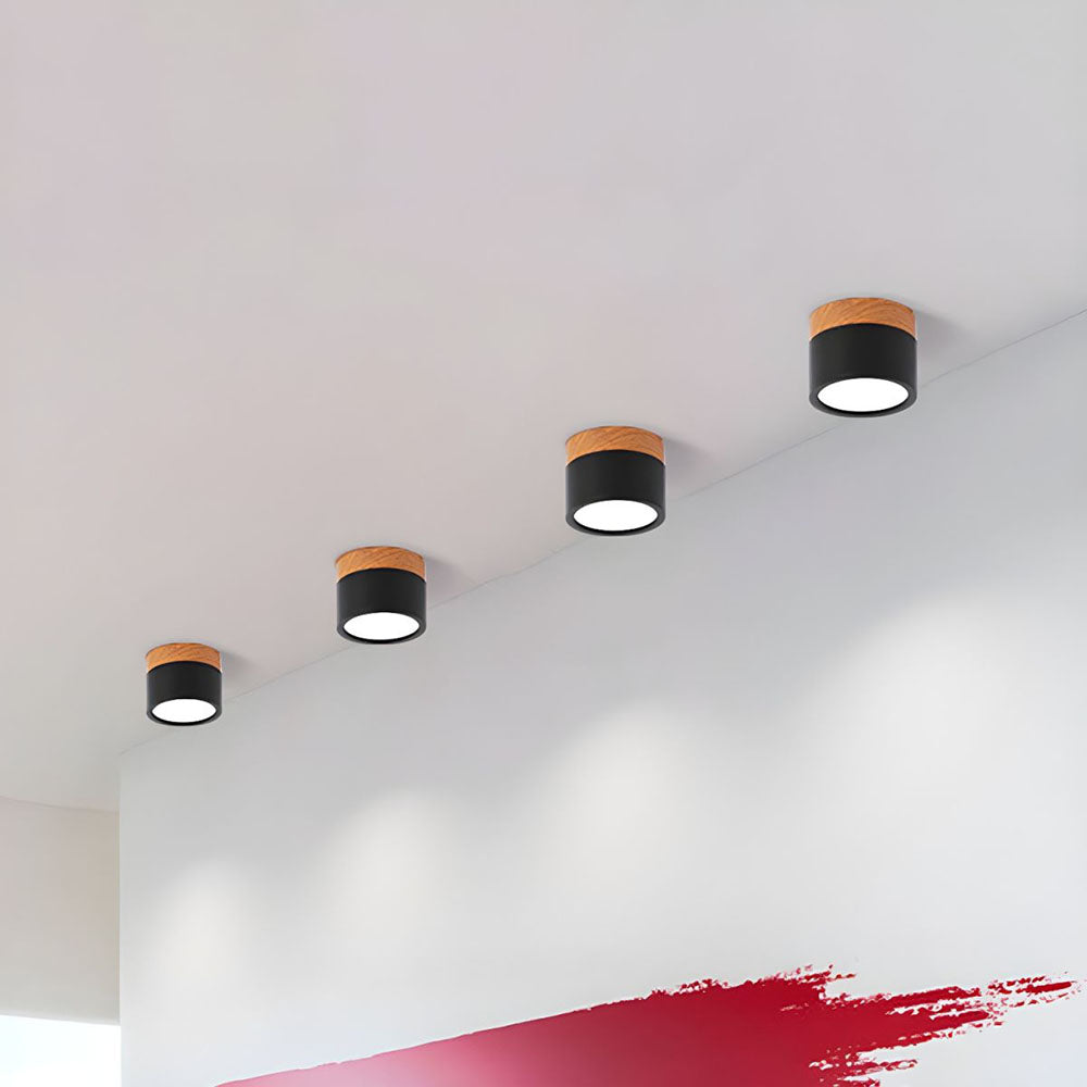 Casa Lumière Plafondlamp met Cilinderdesign - Helder Functioneel Licht