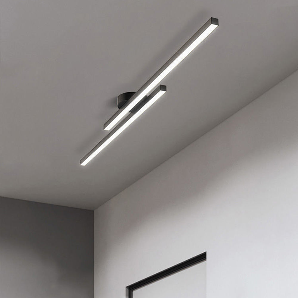 Casa Lumière Longstrip Plafondlamp - Moderne LED Plafondverlichting Zwart