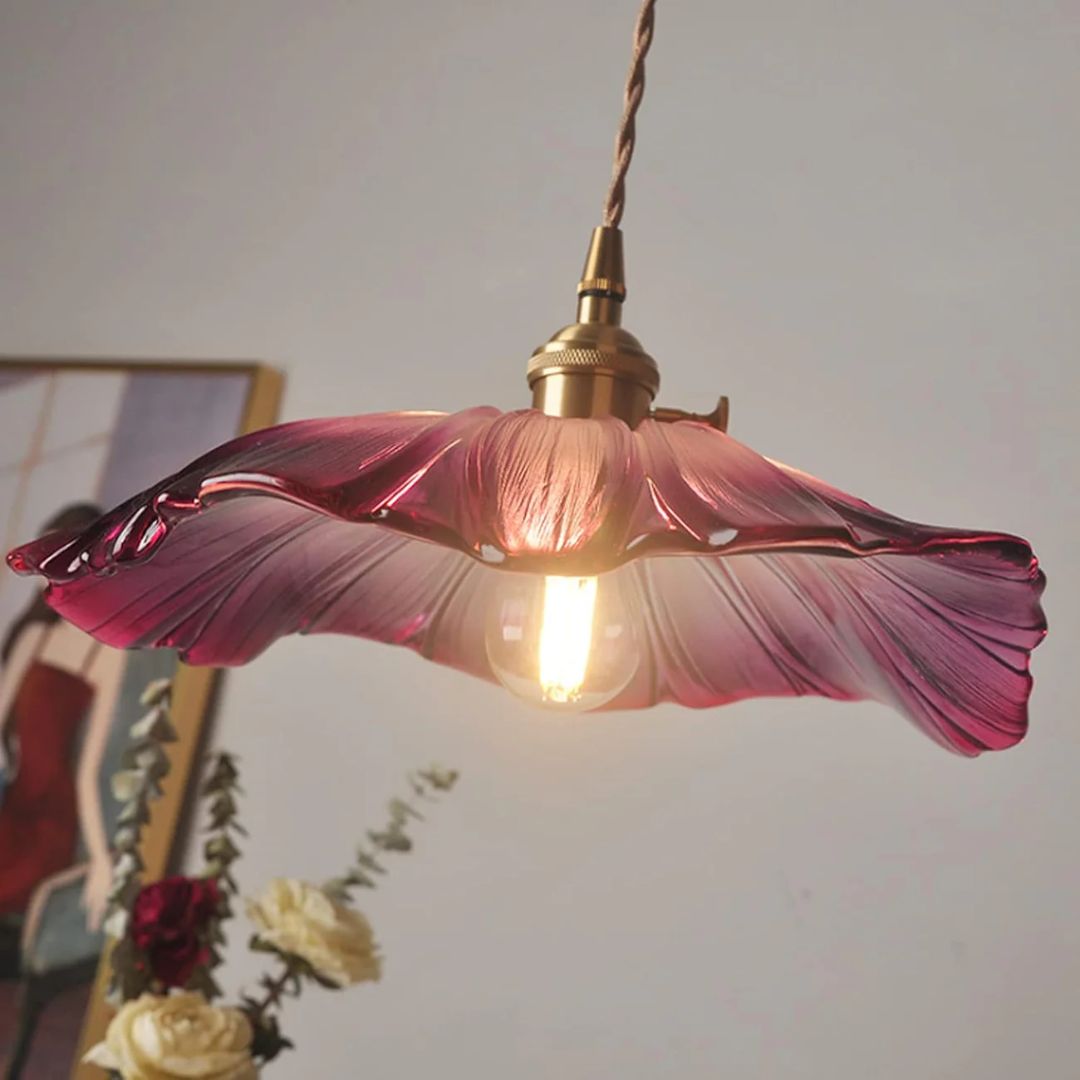 Casa Lumière Flower Hanglamp met Elegant Bloemdesign - Warm Sfeervol Licht