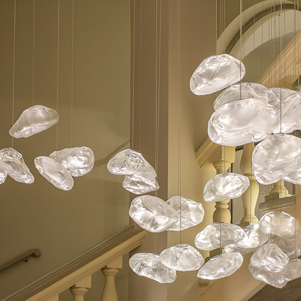 Casa Lumière Cloud Glas Hanglamp – Minimalistisch Design Woonkamer, Eetkamer & Slaapkamer