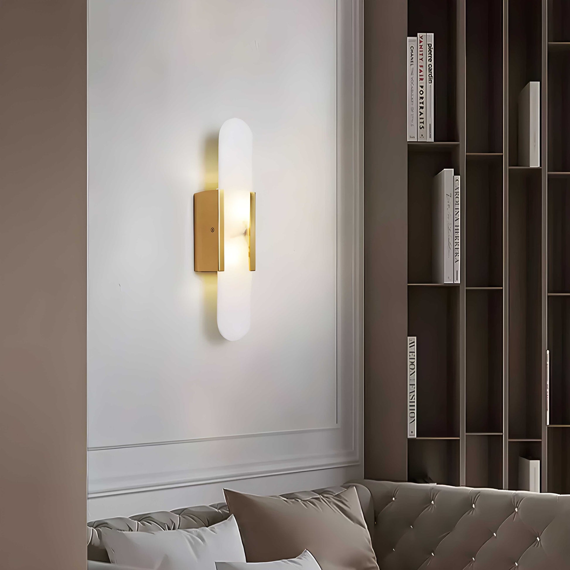 Casa Lumière Nordic Alabaster Natural Wall Light – Moderne Wandlamp van Alabaster