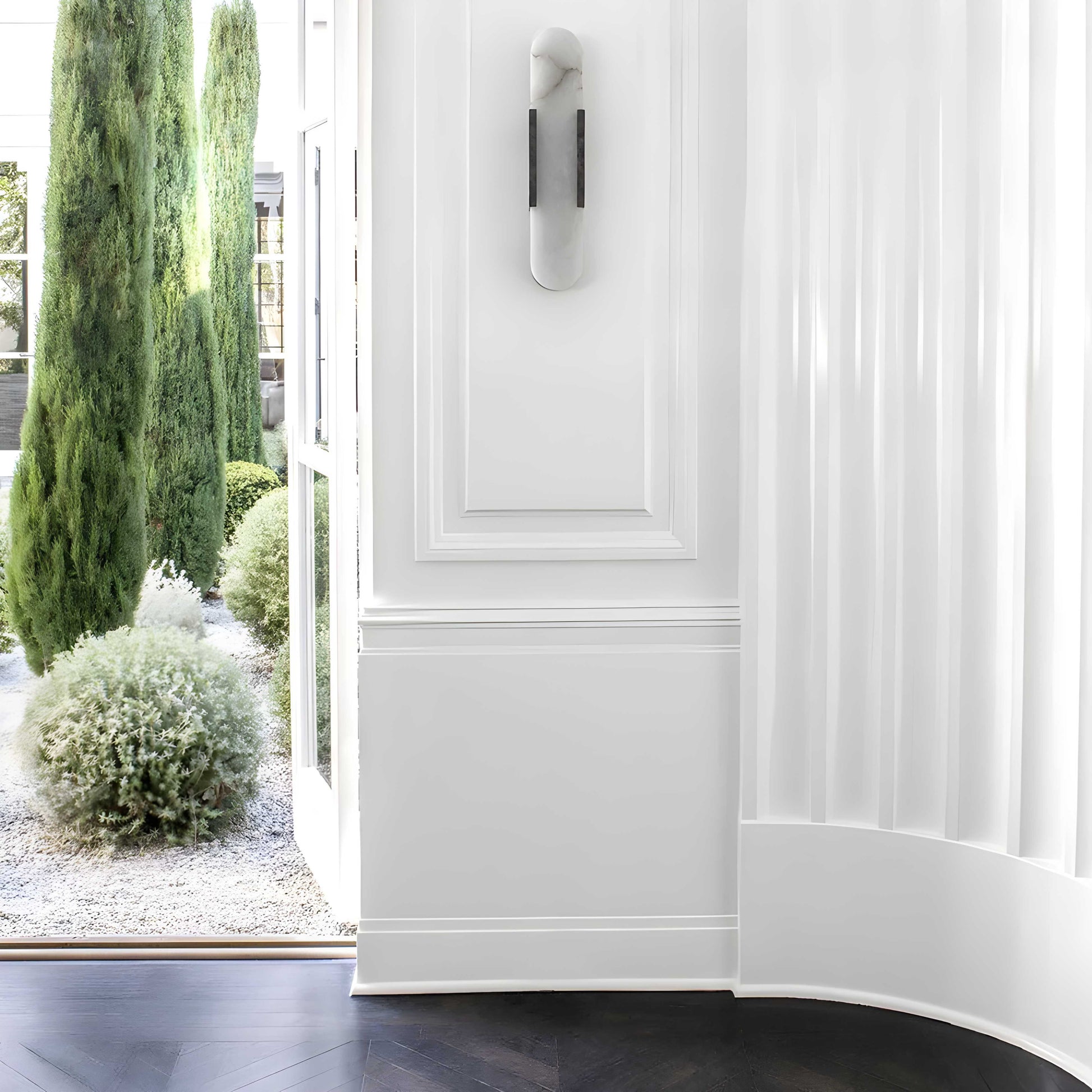 Casa Lumière Nordic Alabaster Natural Wall Light – Moderne Wandlamp van Alabaster