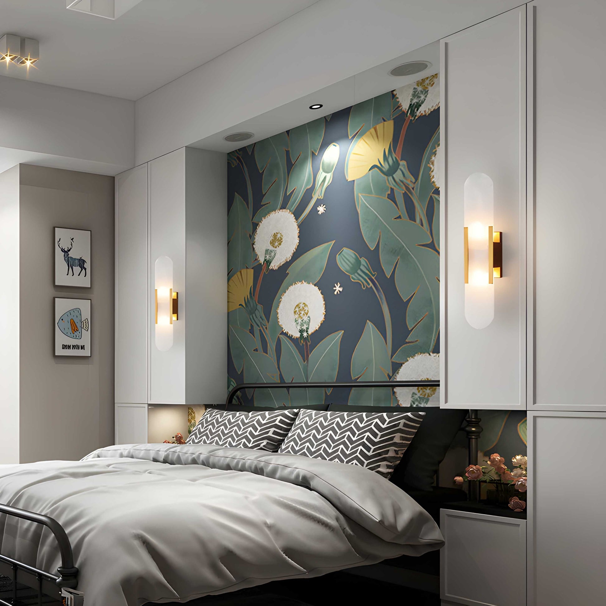 Casa Lumière Nordic Alabaster Natural Wall Light – Moderne Wandlamp van Alabaster