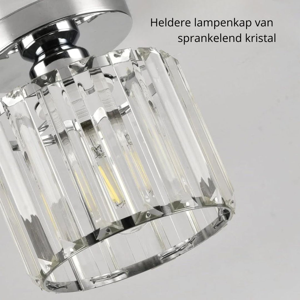 Casa Lumière Plafondlamp - Luxe Glasverlichting voor Hal en Woonruimte
