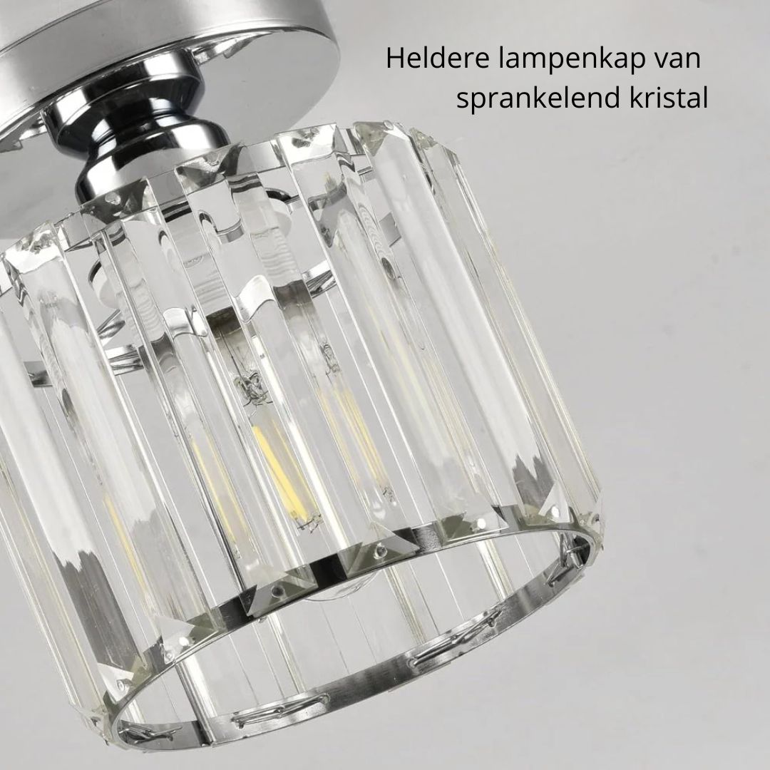 Casa Lumière Plafondlamp - Luxe Glasverlichting voor Hal en Woonruimte