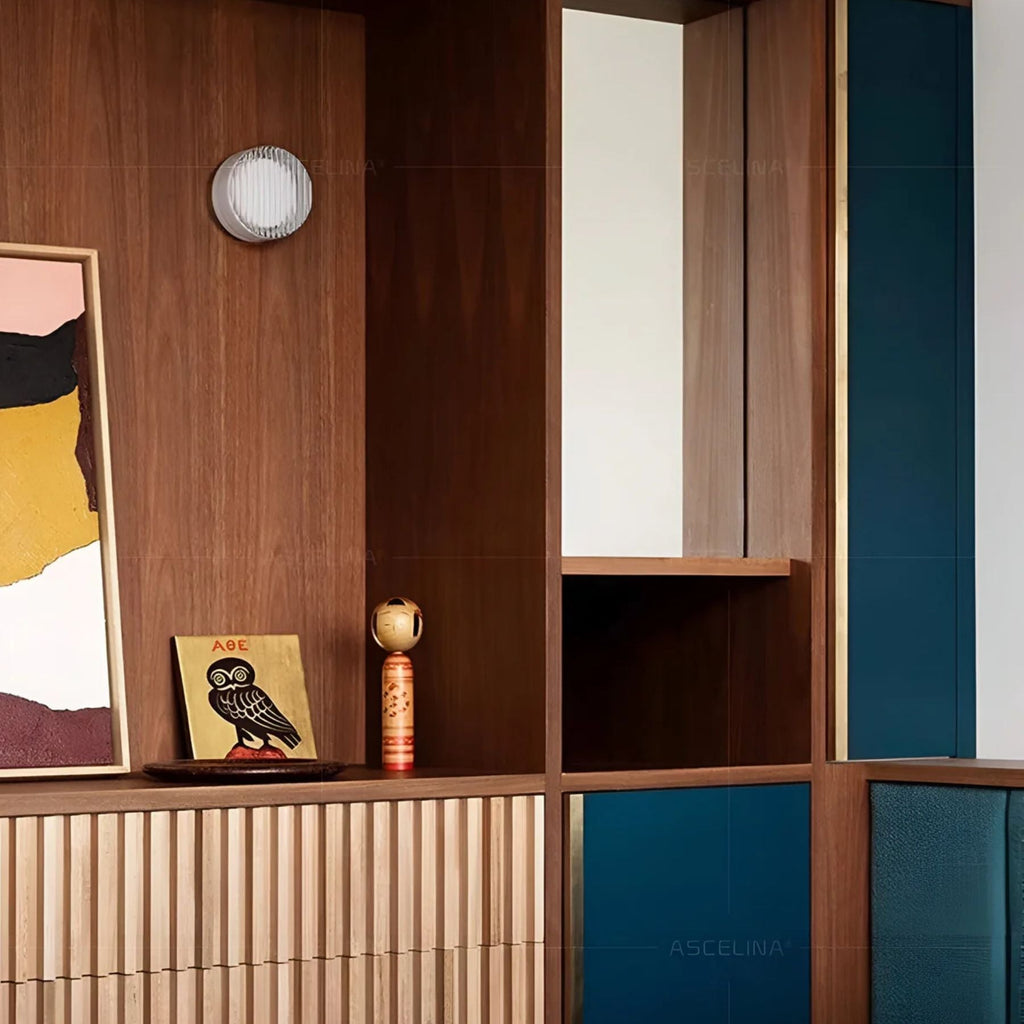 Casa Lumière Moderne Wandlamp van Amberglas - Warm Sfeervol Licht