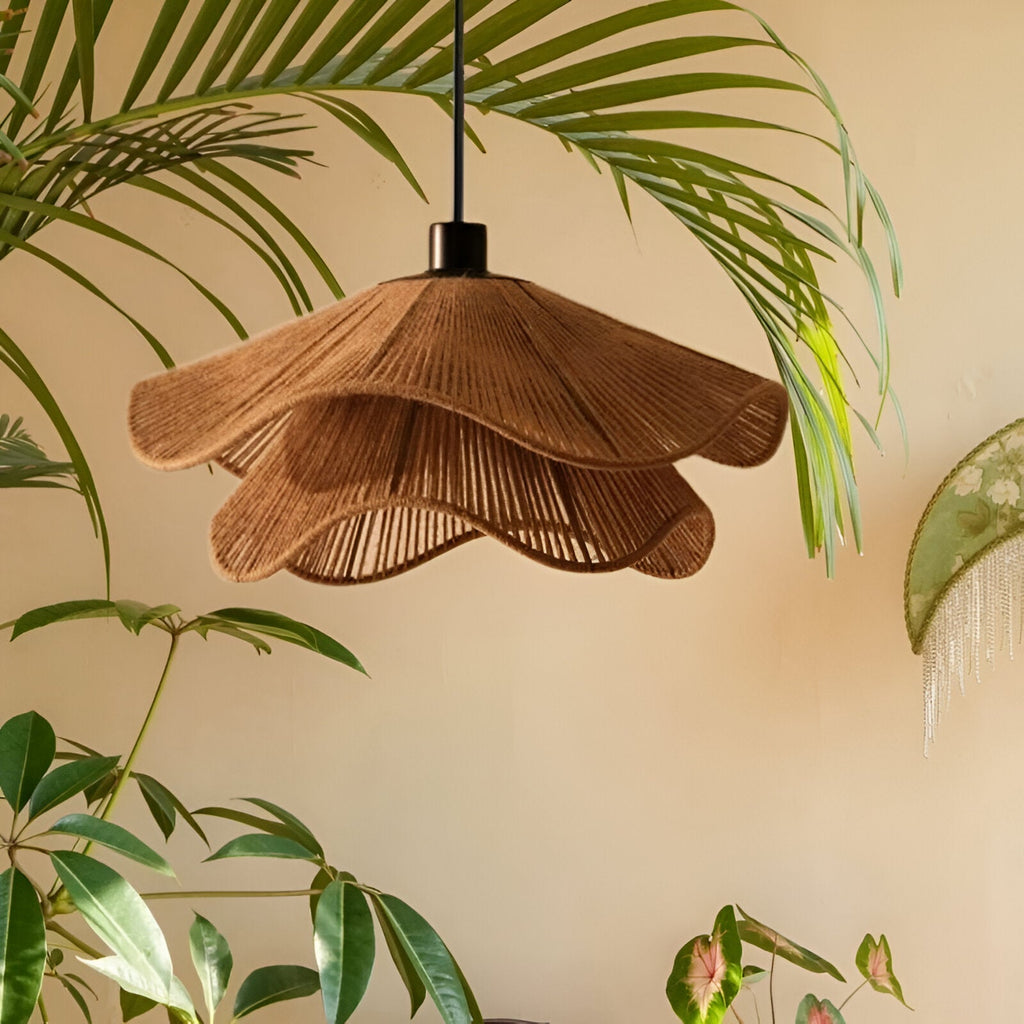 Casa Lumière Boho Jute Hanglamp - Zachte Natuurlijke Lichtval