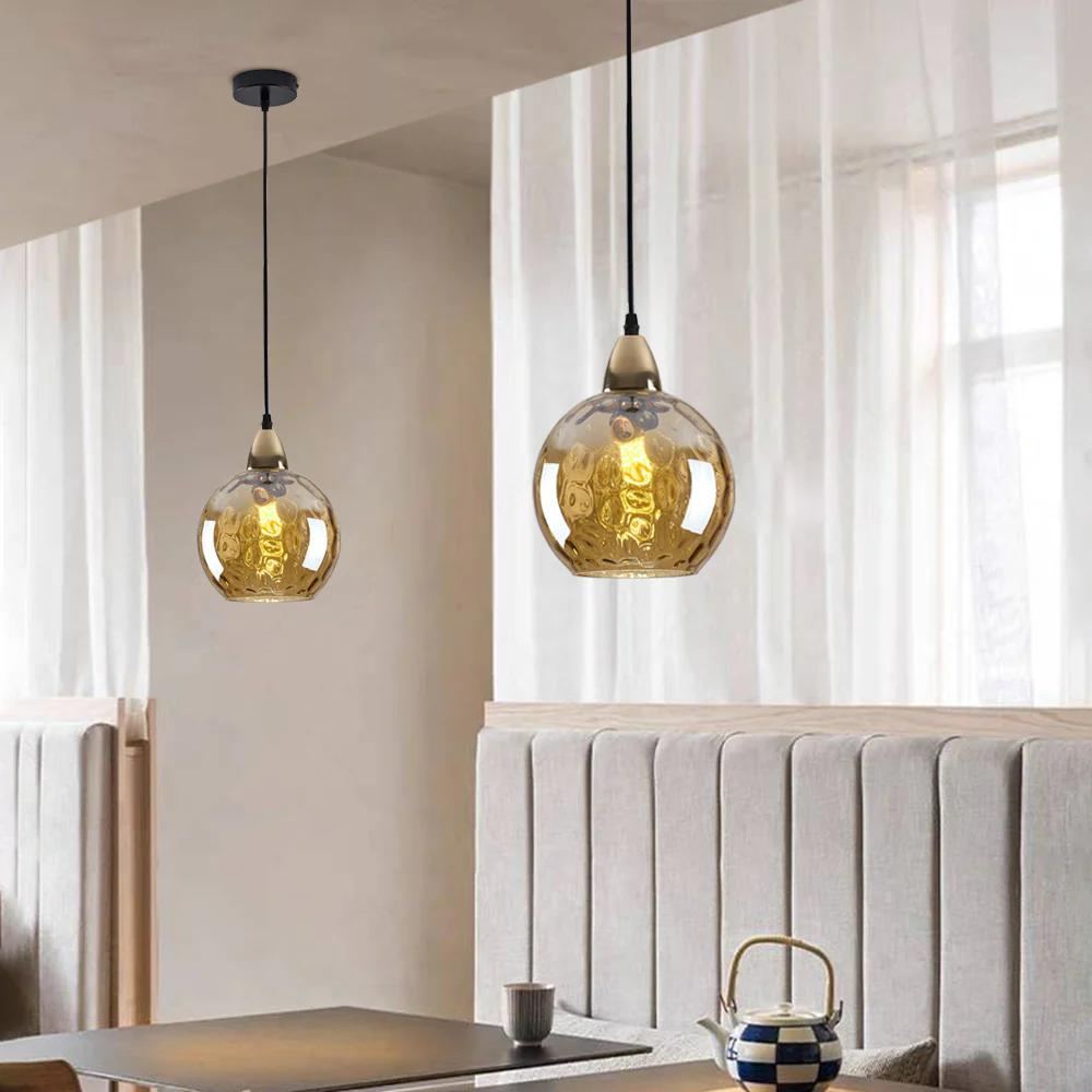 Casa Lumière Moderne Glazen Bol Hanglamp - Nordic LED Design