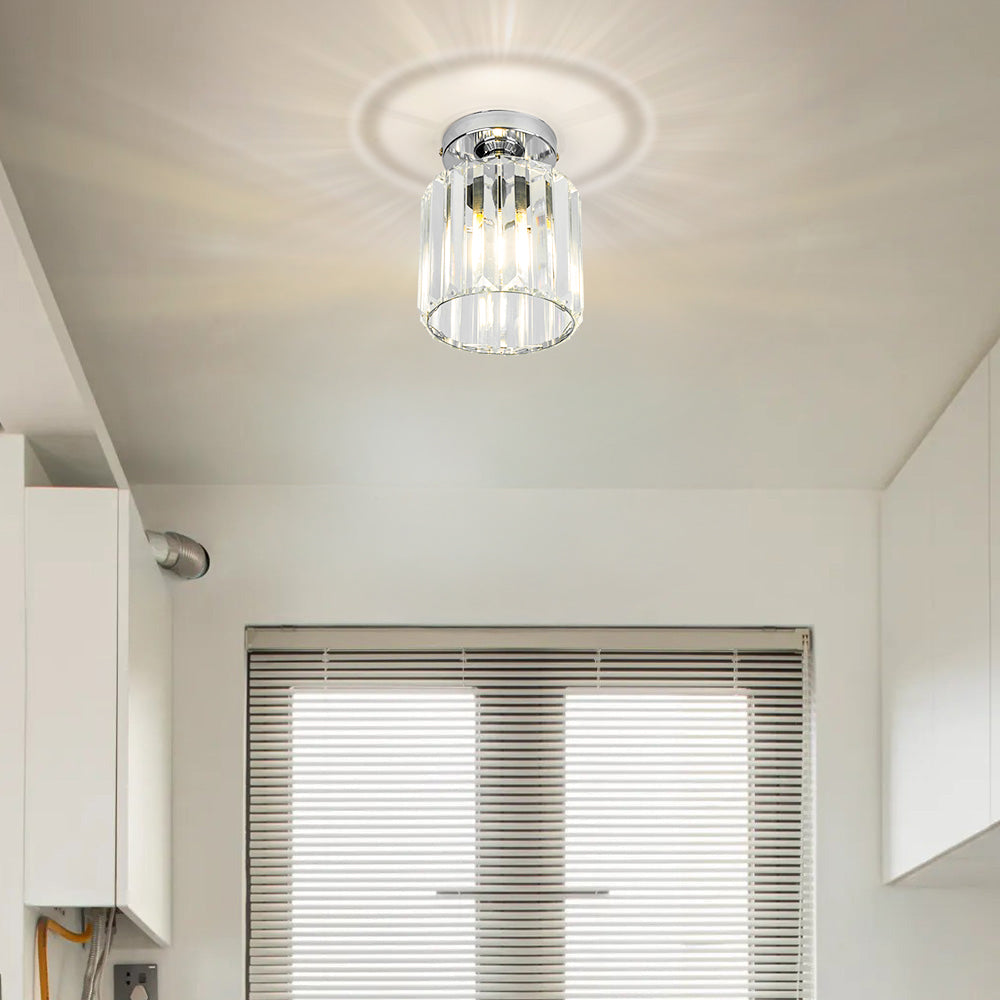 Casa Lumière Plafondlamp - Luxe Glasverlichting voor Hal en Woonruimte