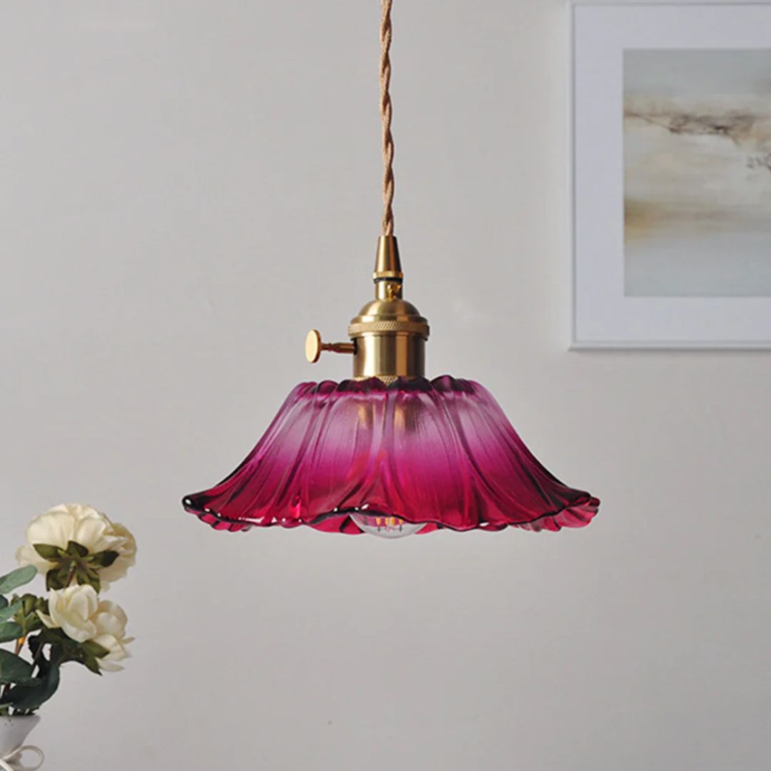 Casa Lumière Flower Hanglamp met Elegant Bloemdesign - Warm Sfeervol Licht