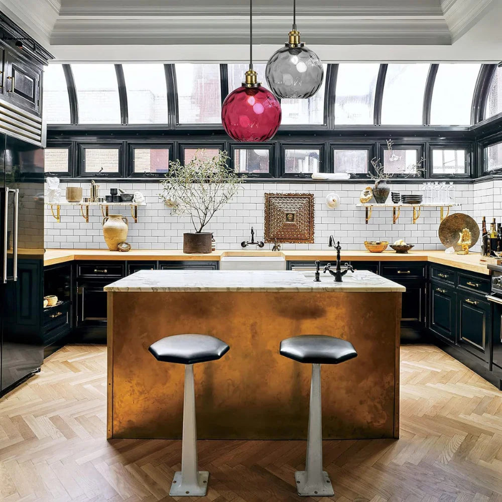 Casa Lumière Moderne Glazen Bol Hanglamp - Nordic LED Design