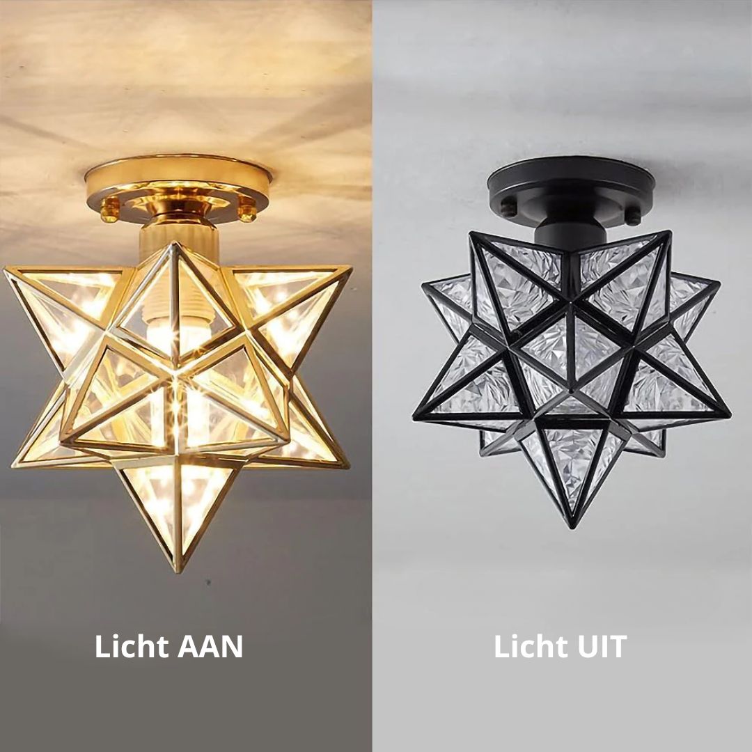 Casa Lumière Stervorm Plafondlamp - Design Lamp met Geometrisch Licht