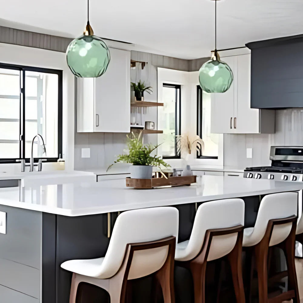 Casa Lumière Moderne Glazen Bol Hanglamp - Nordic LED Design