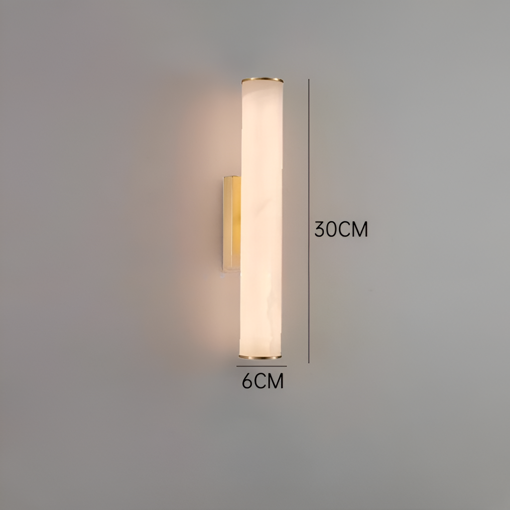 Casa Lumière Callisto Marmeren Wandlamp met Koper – Modern Design & Warme Sfeerverlichting