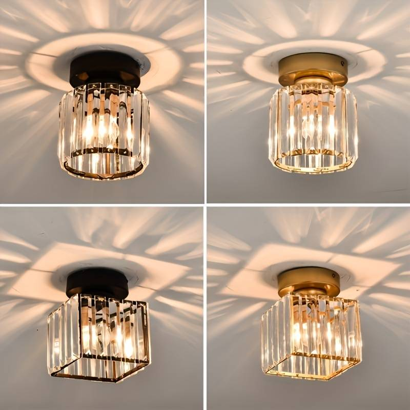 Casa Lumière Plafondlamp - Luxe Glasverlichting voor Hal en Woonruimte