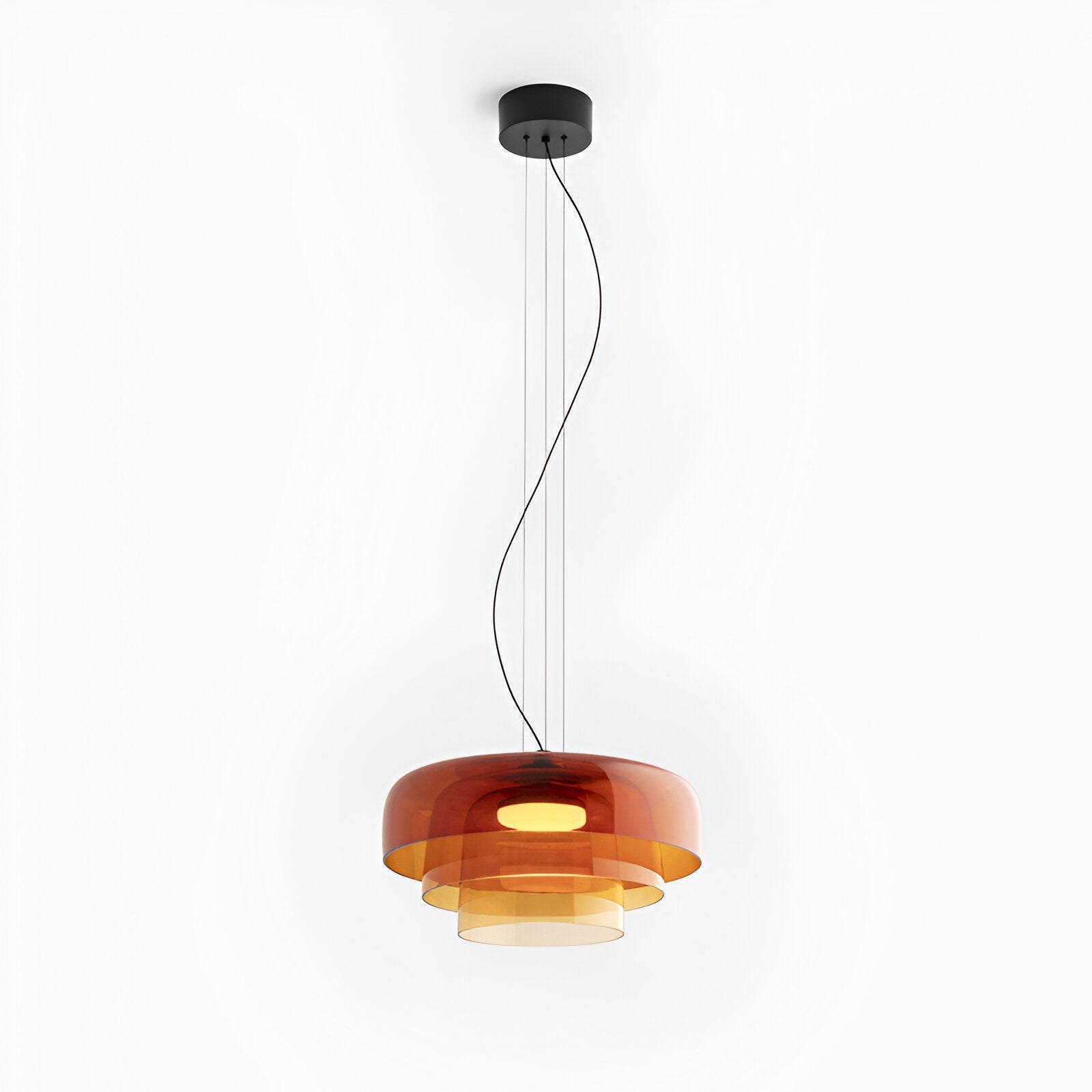 Casa Lumière Nordic Celestial Glazen Hanglamp - Warm Design Verlichting