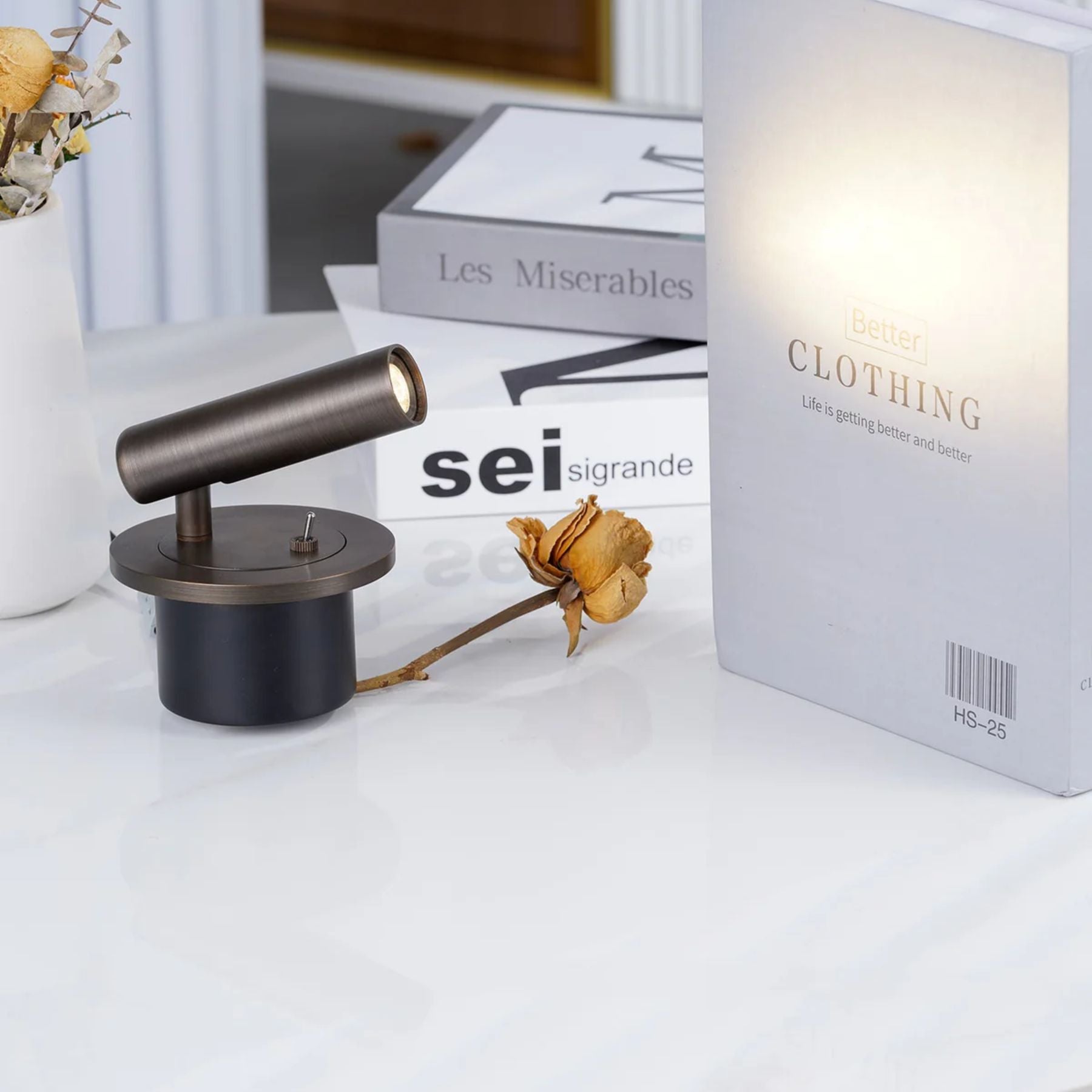 Casa Lumière Leeslamp - Minimalistische Wandlamp voor Sfeervol Licht