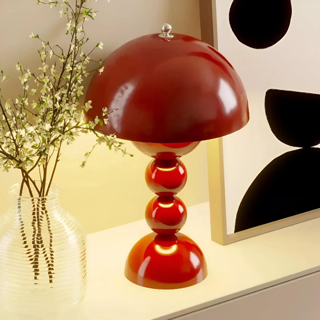 Casa Lumière Nordic Bud Draadloze Tafellamp – Sculpturaal Design, Zacht Diffuus Licht & Minimalistische Luxe