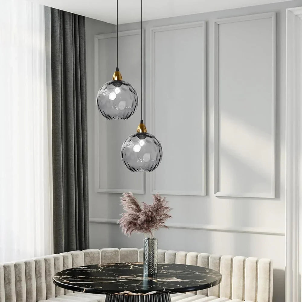 Casa Lumière Moderne Glazen Bol Hanglamp - Nordic LED Design