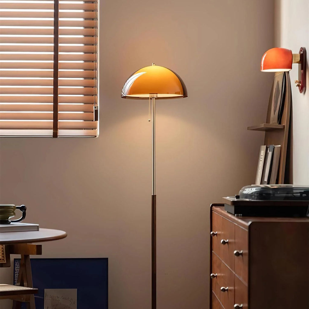 Casa Lumière Vloerlamp - Warme Sfeerverlichting met Retro Design