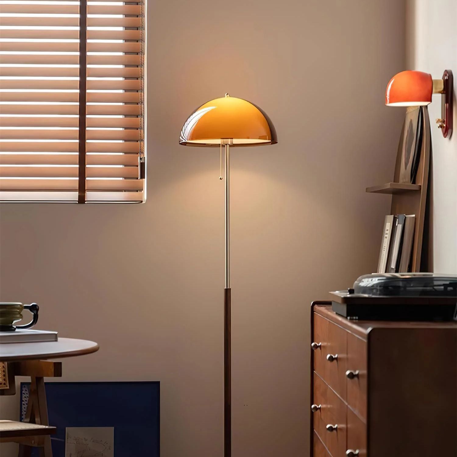 Casa Lumière Vloerlamp - Warme Sfeerverlichting met Retro Design