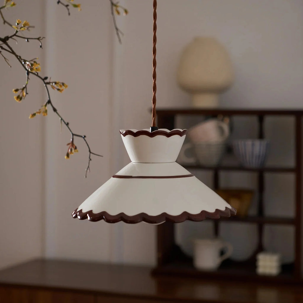 Casa Lumière Vintage Keramische Hanglamp - Klassieke Details