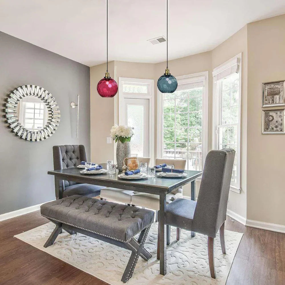 Casa Lumière Moderne Glazen Bol Hanglamp - Nordic LED Design