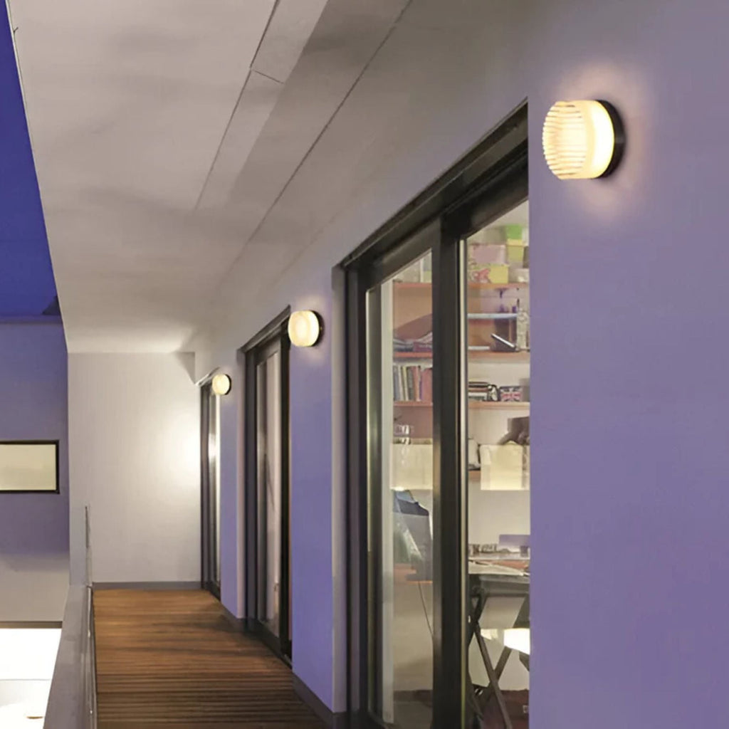 Casa Lumière Moderne Wandlamp van Amberglas - Warm Sfeervol Licht