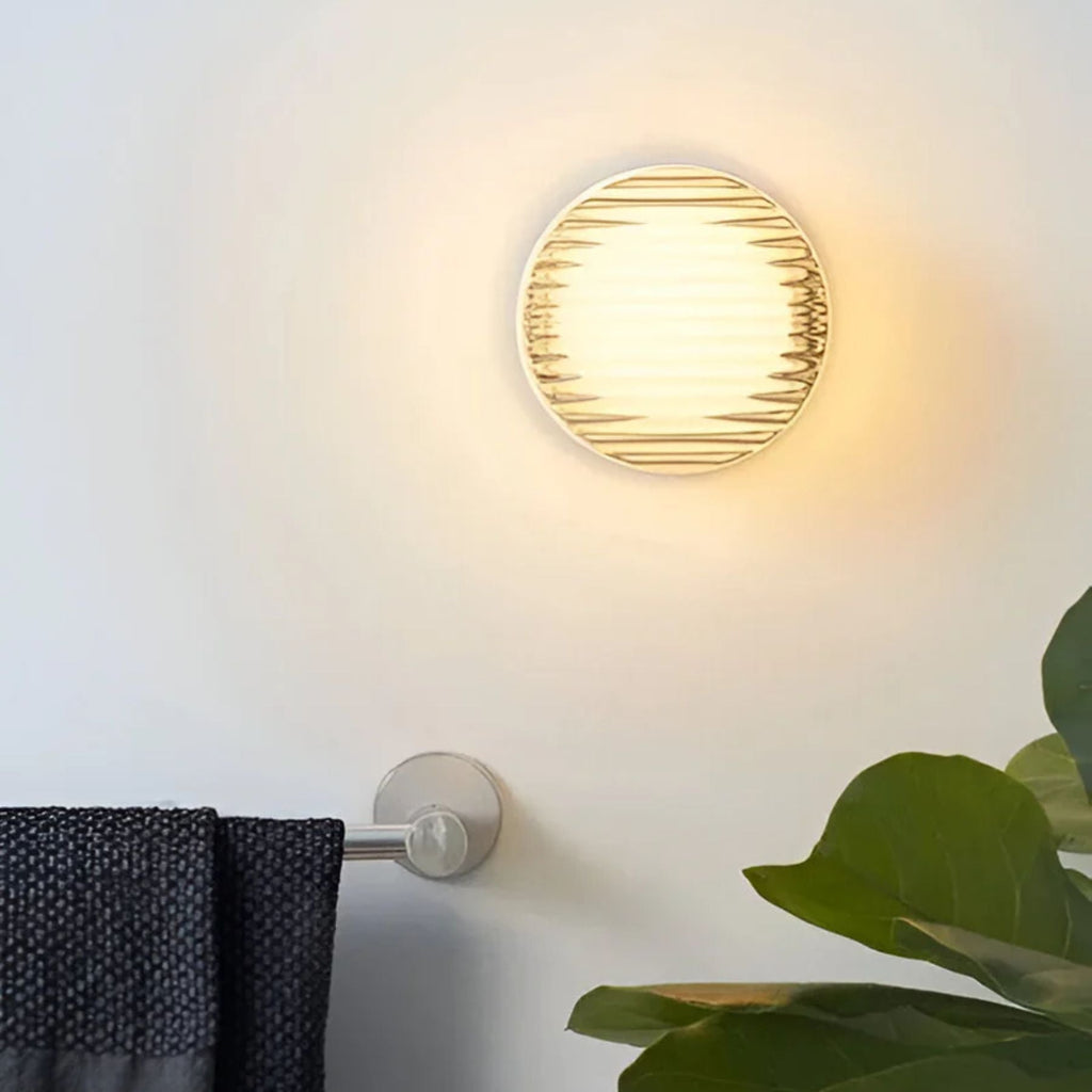 Casa Lumière Moderne Wandlamp van Amberglas - Warm Sfeervol Licht