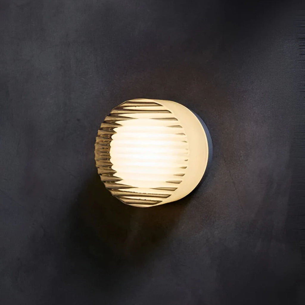 Casa Lumière Moderne Wandlamp van Amberglas - Warm Sfeervol Licht