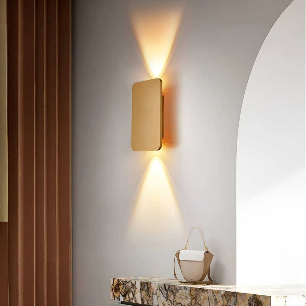 Casa Lumière Moderne Wandlamp - Dubbel Up & Down Licht & Warm Sfeervol Effect