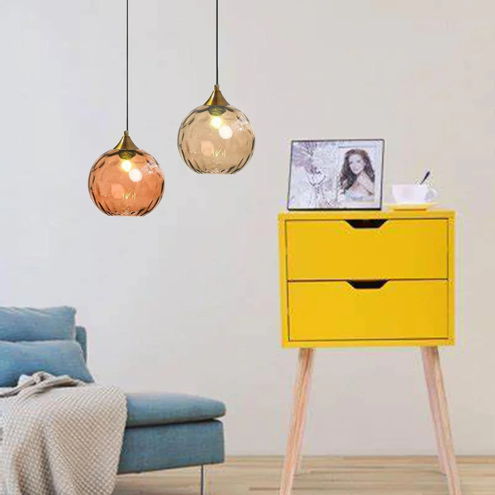 Casa Lumière Moderne Glazen Bol Hanglamp - Nordic LED Design