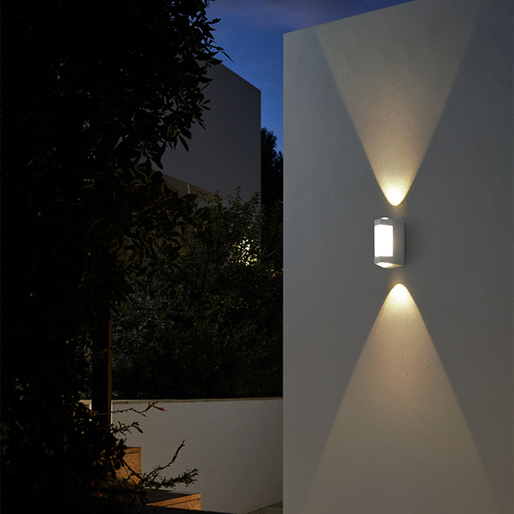 Casa Lumière Nordic Up Down Outdoor Wandlamp - Waterdichte Minimalistische LED Buitenverlichting