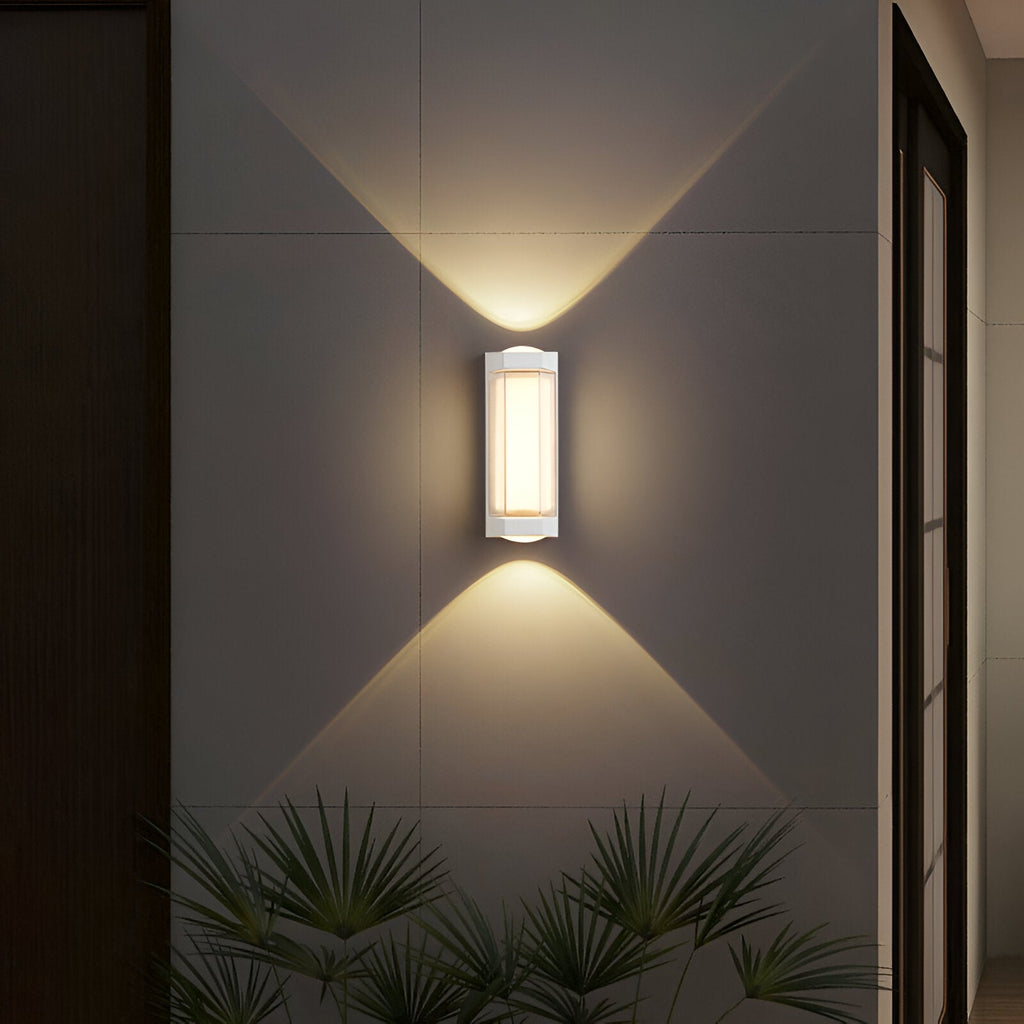 Casa Lumière Nordic Up Down Outdoor Wandlamp - Waterdichte Minimalistische LED Buitenverlichting