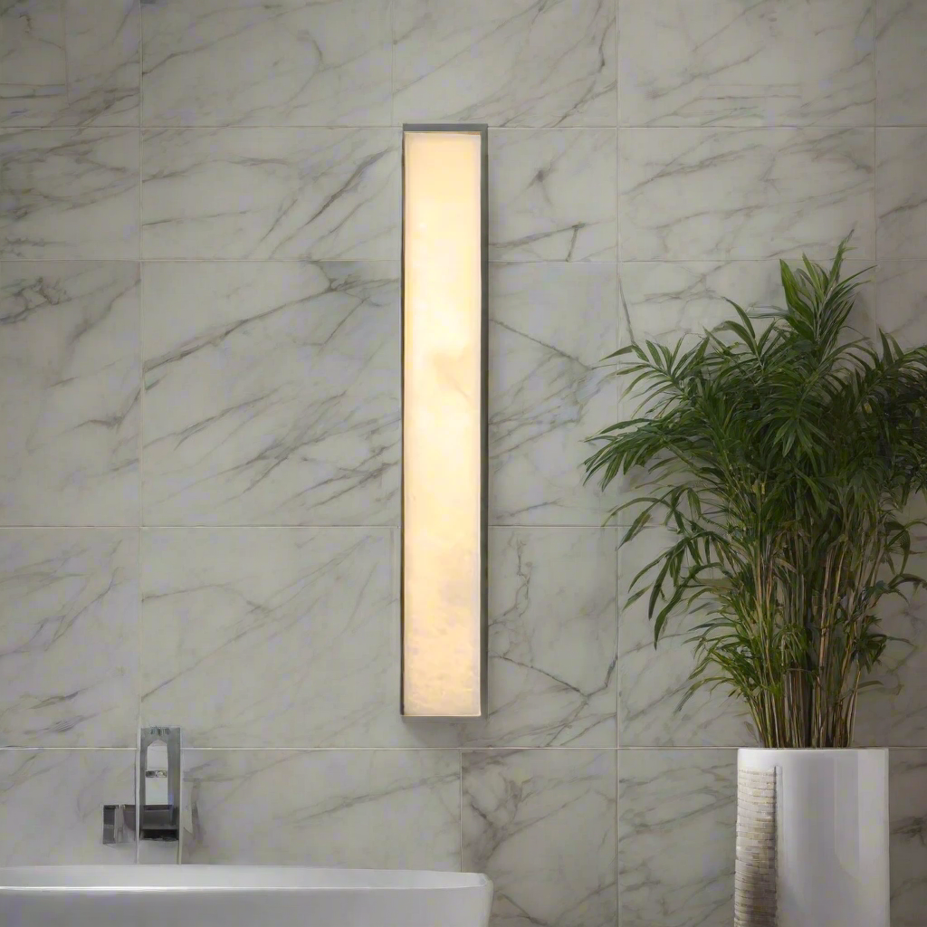 Casa Lumière Edge Modern Alabaster Buiten Wandlamp - Design Verlichting