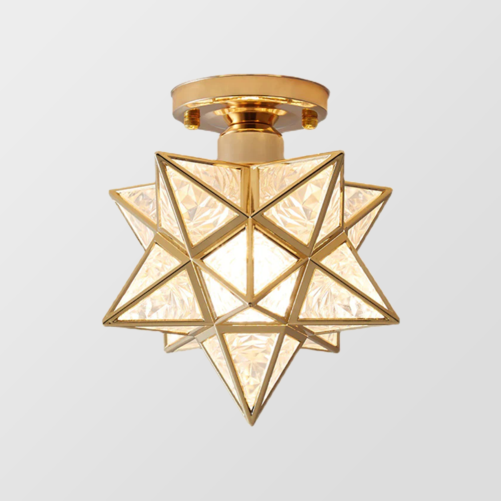 Casa Lumière Stervorm Plafondlamp - Design Lamp met Geometrisch Licht