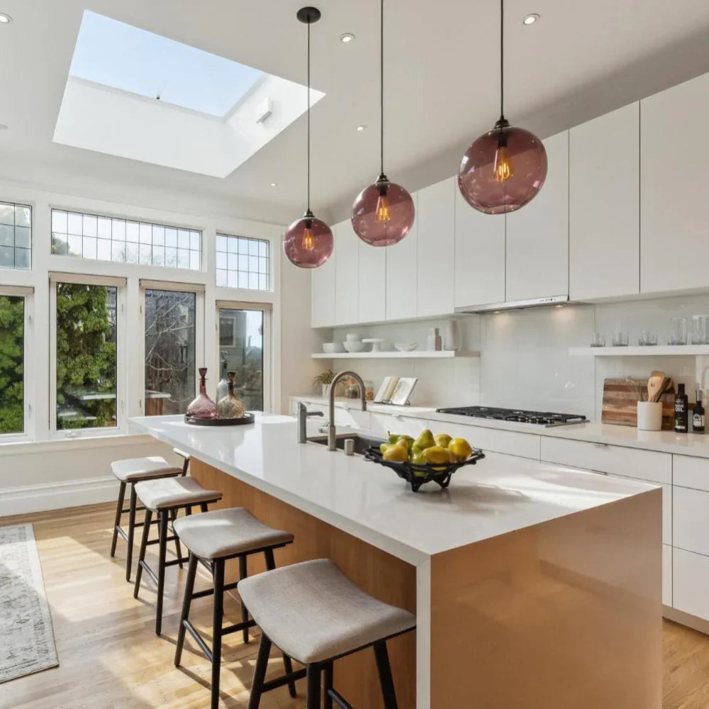 Casa Lumière Moderne Glazen Bol Hanglamp - Nordic LED Design