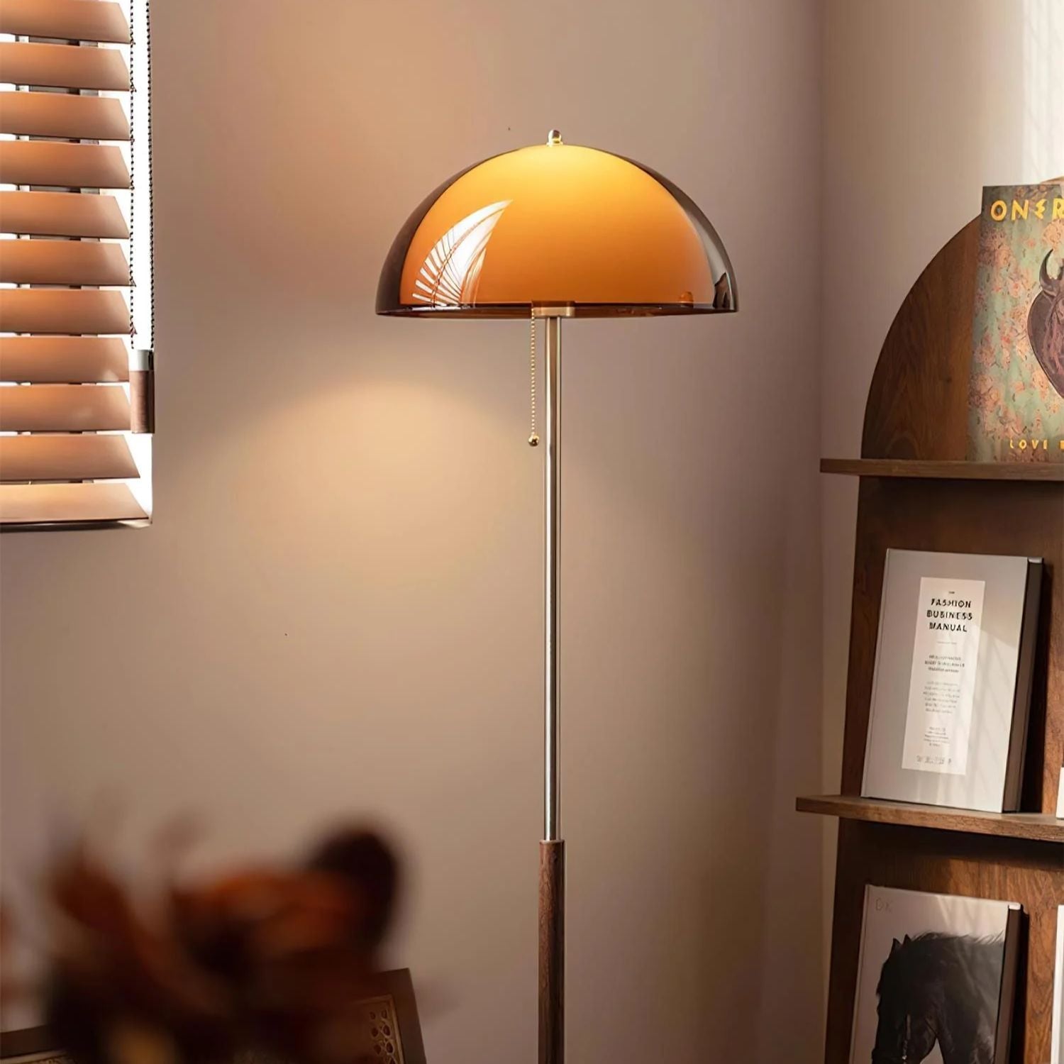Casa Lumière Vloerlamp - Warme Sfeerverlichting met Retro Design