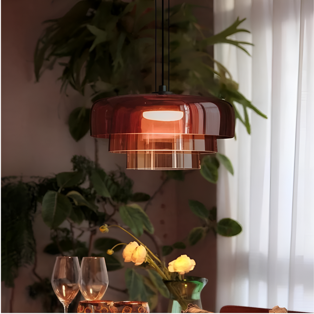 Casa Lumière Nordic Celestial Glazen Hanglamp - Warme Design Lamp Sfeerverlichting