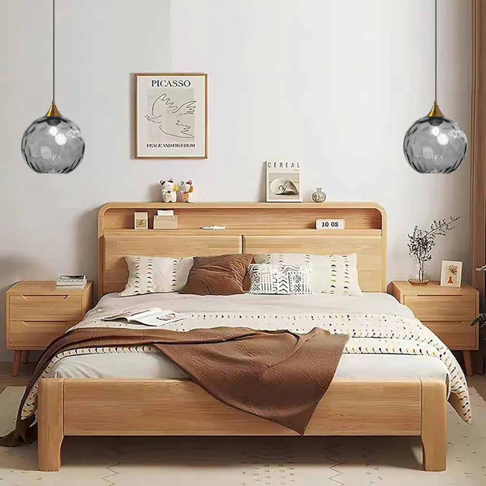 Casa Lumière Moderne Glazen Bol Hanglamp - Nordic LED Design