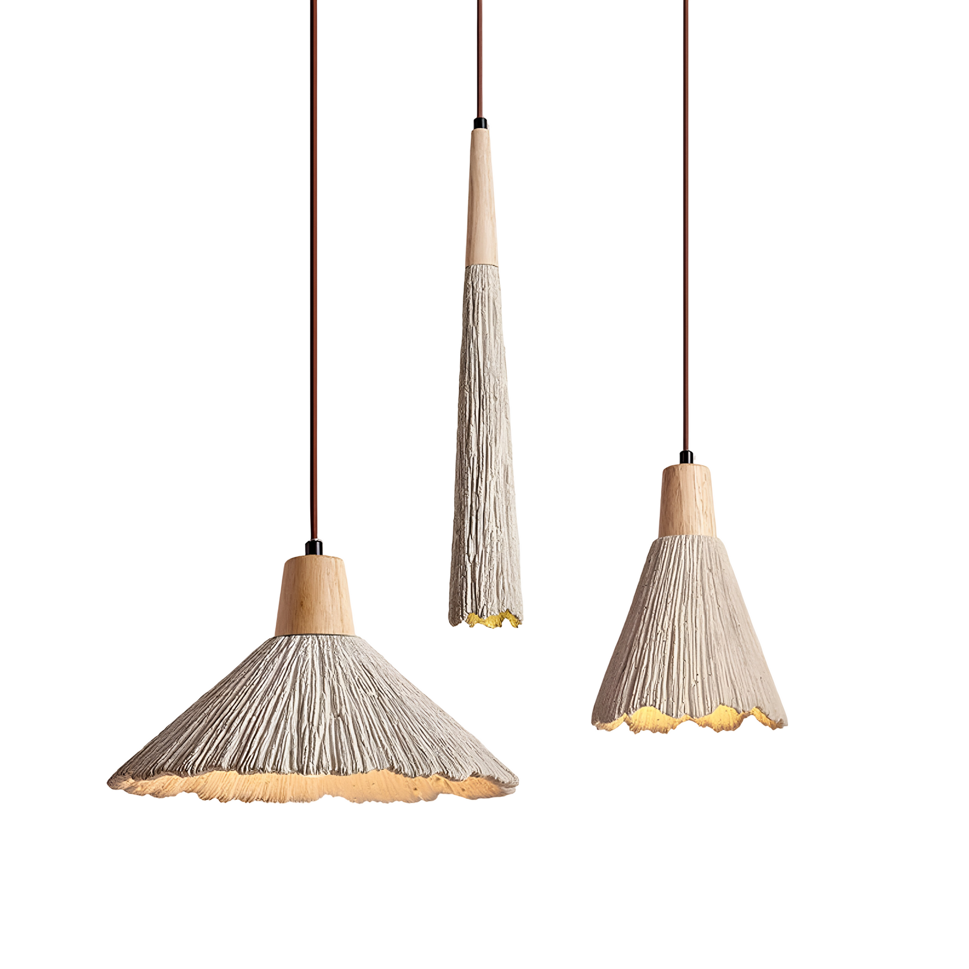 Casa Lumière Wabi-Sabi Hanglamp - Design Lamp Textuur met Zacht Licht