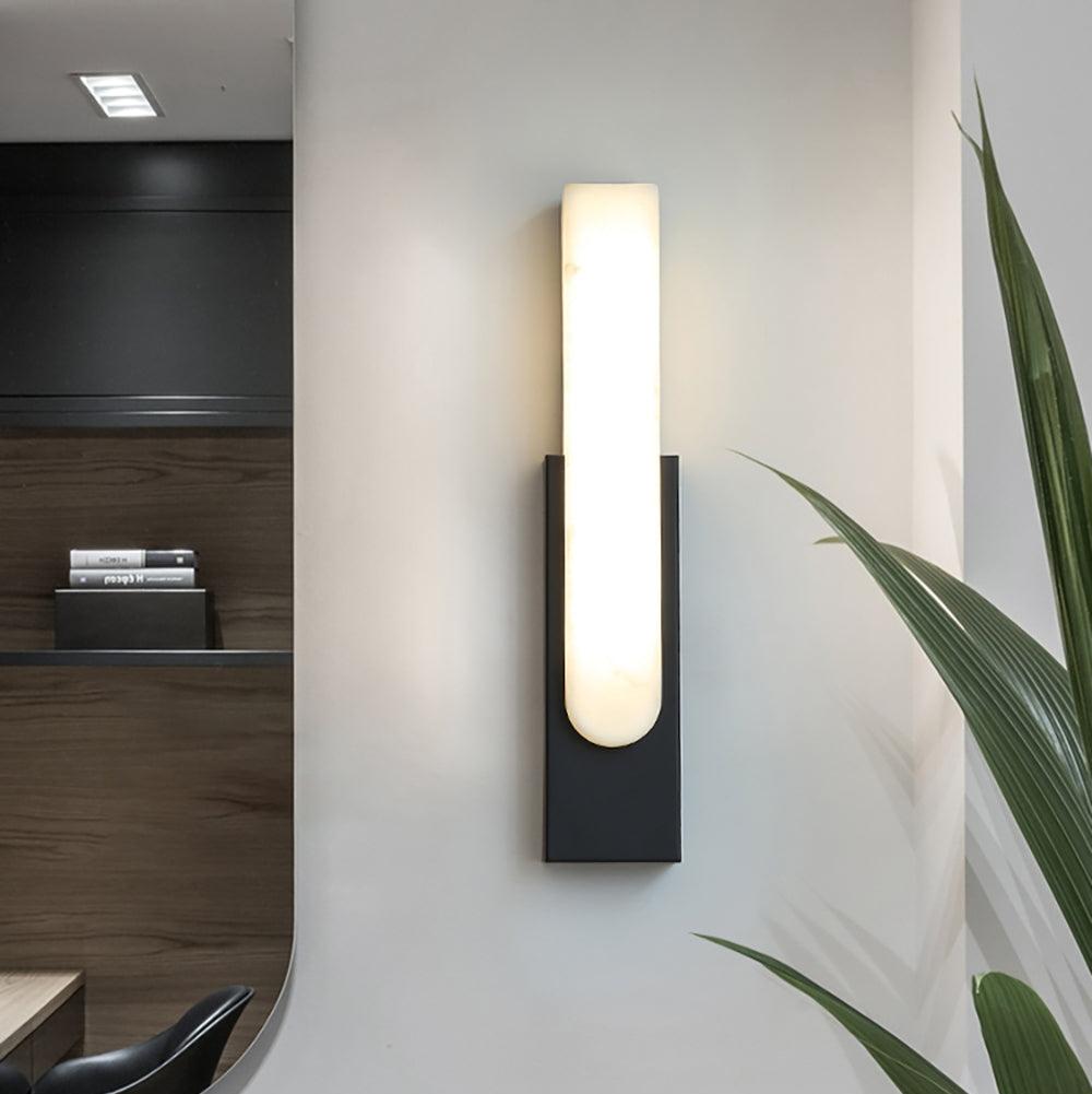 Casa Lumière Alabaster Wandlamp - Zacht Warm Lichtaccent